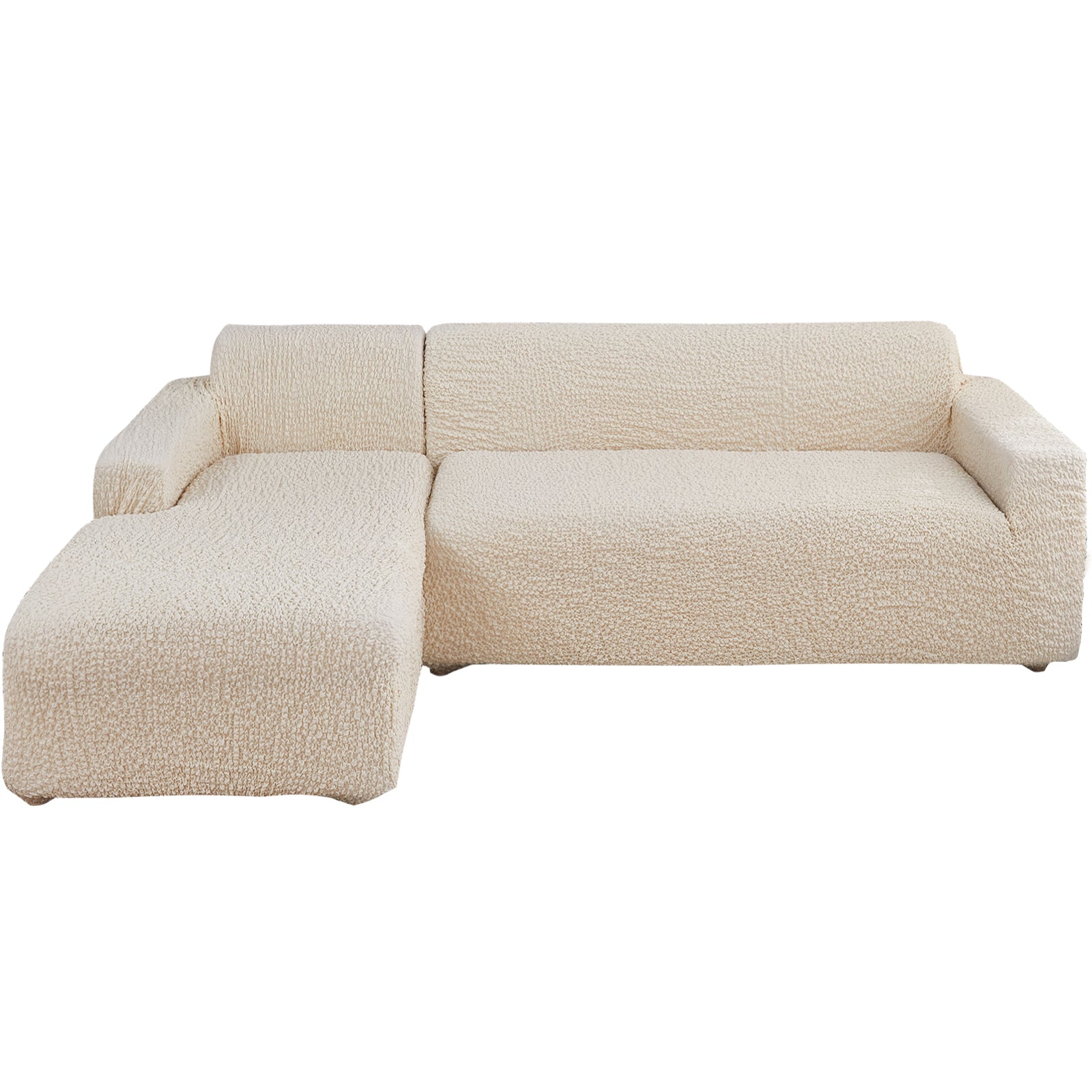 Stretch Sofa Cover, Jacquard 3D Collection stretch sofa cover, one-piece form-fitting washable slipcover