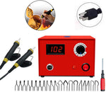Wood Burning Kit  Pyrography Machine with Two Pen  110V 50 W/100 W