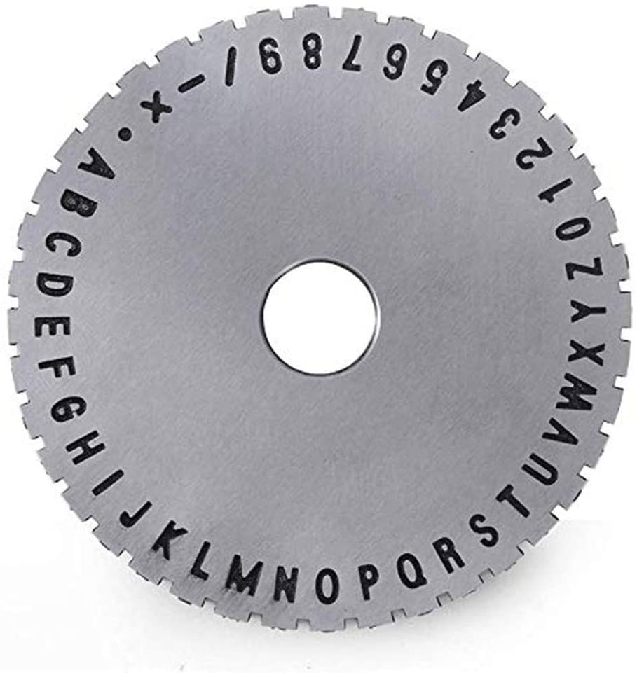 Semi-Automatic Sheet Embosser Nameplate Metal Embosser Working Plate Embossing Label Maker Machine with 4mm Plate