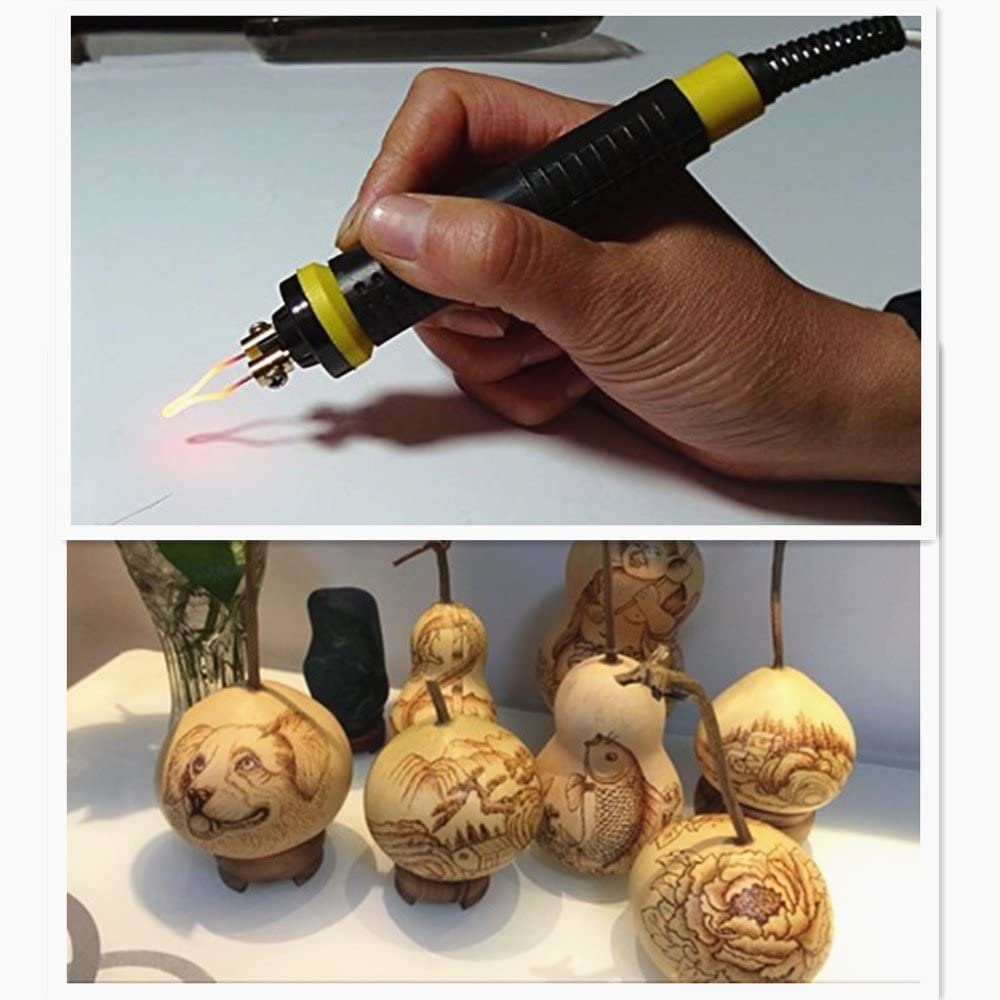 110V 25W Wood Pyrography Machine Wood Burning Kit