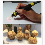 110V 25W Wood Pyrography Machine Wood Burning Kit