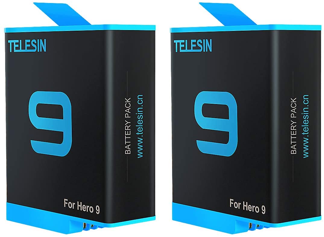 2-Pack 4.4V 1750mAh Battery Compatible for GoPro Hero 9 Black Edition