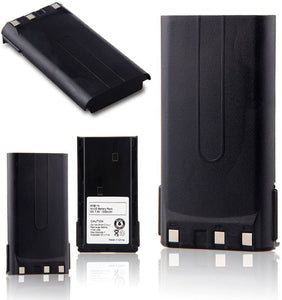 2 Pack 7.4V 1200mAh Ni-CD Battery for Kenwood KNB-15A KNB-15H KNB-20N TK-260 TK-3107