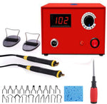 Wood Burning Kit  Pyrography Machine with Two Pen  110V 50 W/100 W