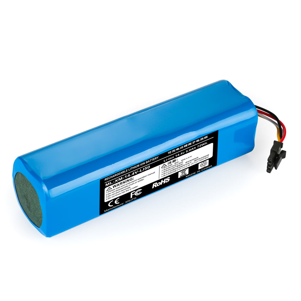 Battery 5000mAh Robot Vacuum Cleaner 1C Li-ion 18650 Battery for Xiaomi Mijia 1C Aicherish Robot Vacuum Cleaner STYTJ01ZHM Sweeping Robot