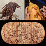 Wood Burning Kit with Two Pen 20 Point Tip Pointer Display