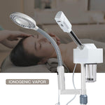 2 In 1 Facial Steamer with 5 Magnifying Glass Nano Ionic Ozone Steaming face Instrument Water Replenishment Equipment