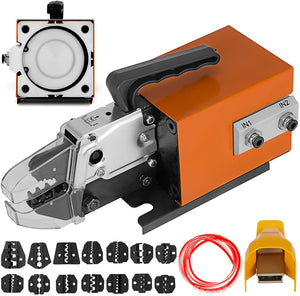 Pneumatic Air Powered Wire Terminal Crimping Machine Crimp Tool Crimper AM-10 with A03C Die set