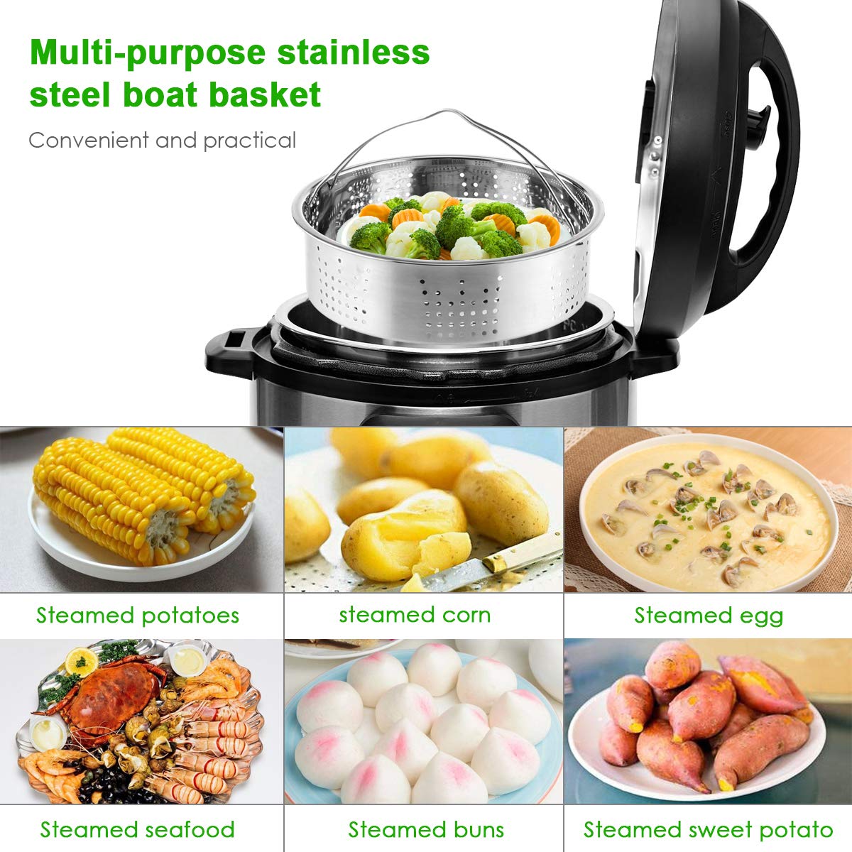 9Pcs Instant Pot Accessories Set Home Kitchen Instant Pot Pressure Cooker Tools Set