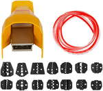 Pneumatic Air Powered Wire Terminal Crimping Machine Crimp Tool Crimper AM-10 with A03C Die set