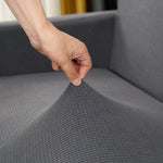 Knitted Waterproof Corn Kernel Draping Sofa Cover 3 Piece Set Non-Slip Soft Slipcover