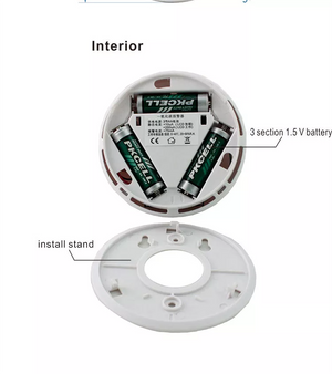 Smoke detector CO detector 2in1 smoke and carbon monoxide detector fire protection CO sensor RH-602