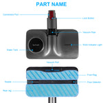 Electric Vibrating Mop Head Attachment for Dyson V7 V8 V10 V11 Handheld Cordless Vacuum Cleaner