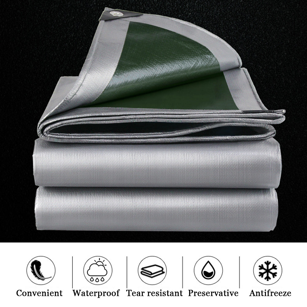 Tarpaulin with eyelets, PE waterproof fabric tarpaulin, UV-stable, tear-resistant truck tarpaulin