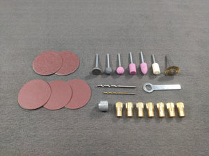 7 In 1 Handheld Machine Tool - Multifunctional Polishing Machine, Mini Hand Grinding Grinder Drill Grinding Wheel Milling Cutter Etc