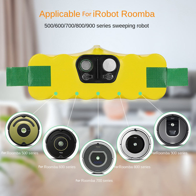 5000mAh 14.4V Battery for iRobot Roomba Vacuum Cleaner 500 530 540 550 620 600 650 700 780 790 870&4.5ah