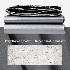 Waterproof tarpaulin PE protective tarpaulin with eyelets anti-UV tear-resistant truck tarpaulin multi-purpose cover for garden furniture pool trampoline car