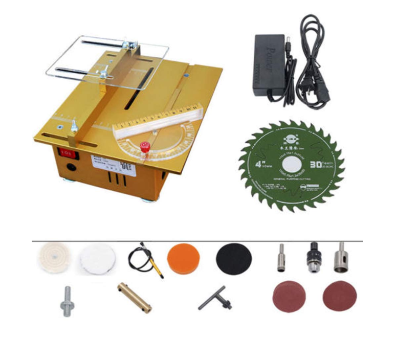 9.4 Inch Mini Table Saw Woodworking Table Bench