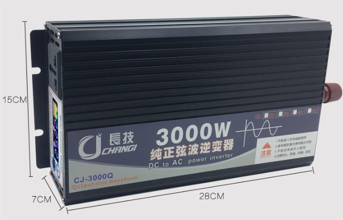 1000W 3000W 5000W 6000W DC 12V 48V to AC 110V Pure Sine Wave Power Inverter