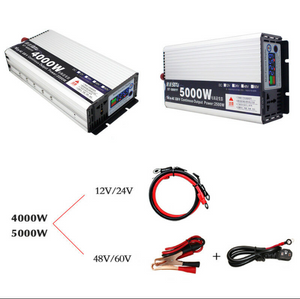 5000W Power Inverter DC12V/24V/48V/60V to AC 220V Modified Sine Wave inverter