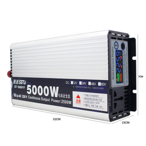 5000W Power Inverter DC12V/24V/48V/60V to AC 220V Modified Sine Wave inverter