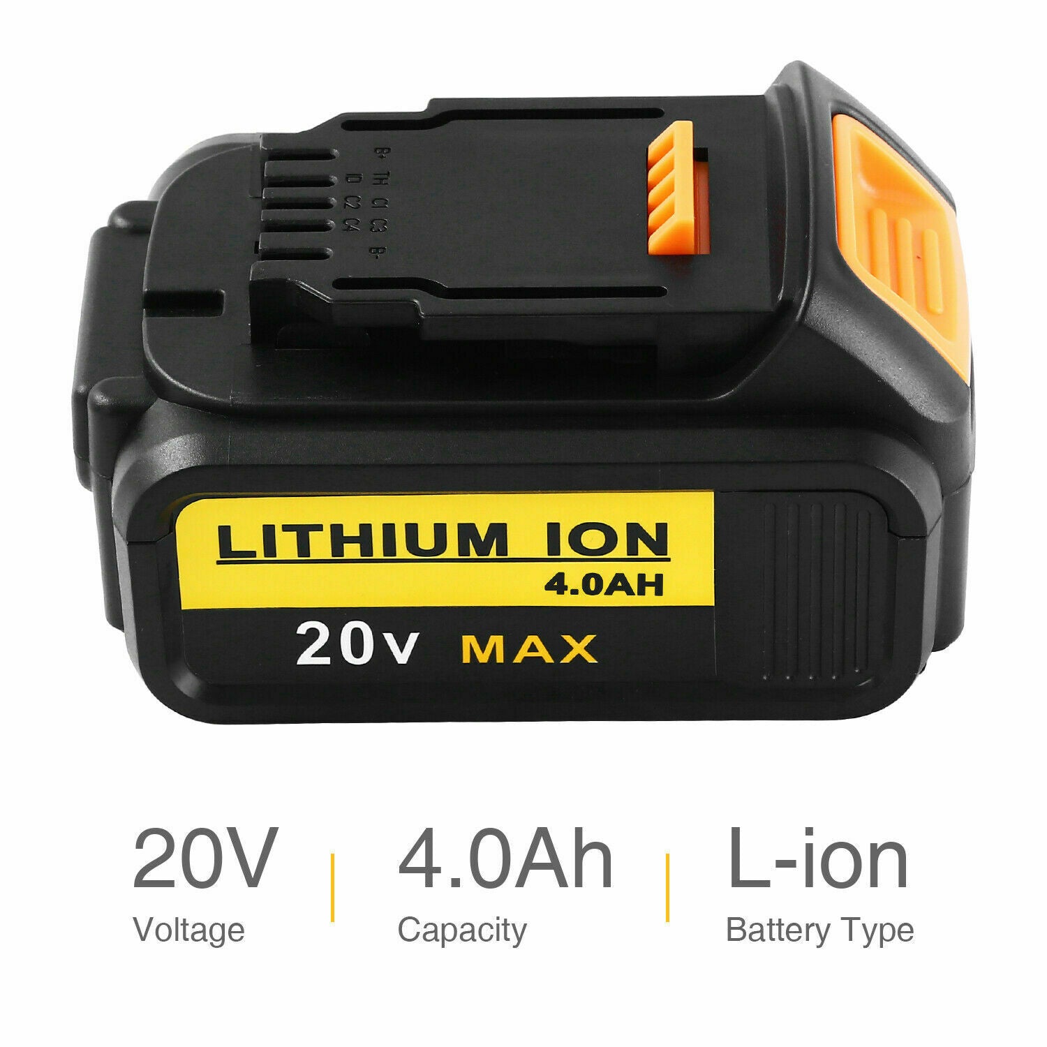 18V 6000mAh Li-ion Replacement Battery for Dewalt DCB181 DCB182 DCD780
