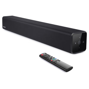 40W Home Theater Audio Sound Bar Wall-mounted TV Soundbar with Built-in Subwoofer for TV PC