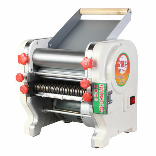 500W 220V  Electric Noodle Making Pasta Maker Dough Roller Noodle Cutting Machine