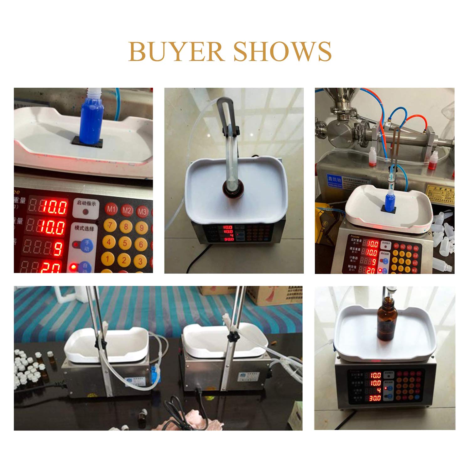 Peristaltic Pump Liquid Filling Machine Bottle Filler with Digital Control for Essential Oil Perfume Spraying Bottle