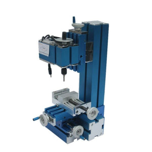 Metal Mini Milling Machine Micro DIY Woodworking Power Tool for School 100V~240V