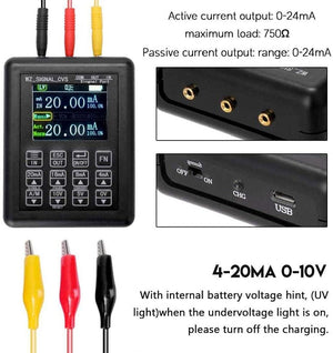 4-20mA Signal Generator Current Voltage Transmitter Calibrator Signal Source