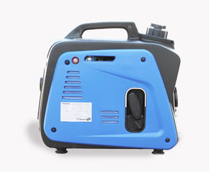 220V Portable Silent Camping Gasoline Power Inverter Generator Set 800W