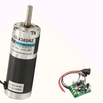 High Torque DC Gear Motor 12/24W Permanent Magnet Gear Motor CW/CCW Low Speed Motor 10-600rpm