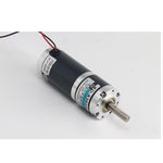 High Torque DC Gear Motor 12/24W Permanent Magnet Gear Motor CW/CCW Low Speed Motor 10-600rpm