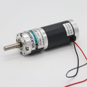 High Torque DC Gear Motor 12/24W Permanent Magnet Gear Motor CW/CCW Low Speed Motor 10-600rpm