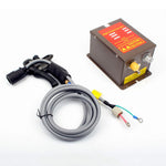 110V Ion Wind Gun Kit Industrial Static Eliminator with Power Supply 7KV Ion Air Gun for Removing Static