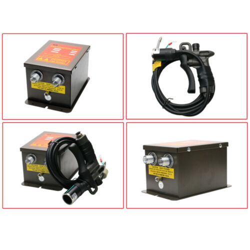 110V Ion Wind Gun Kit Industrial Static Eliminator with Power Supply 7KV Ion Air Gun for Removing Static