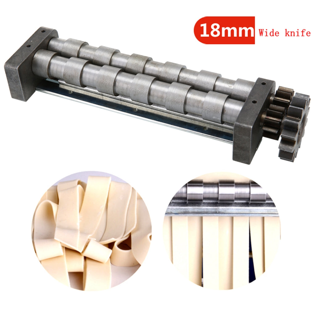 550W 110V 2/6mm Stainless Steel Commercial Automatic Electric Noodle Making Pasta Maker Dough Roller Noodle Cutting Machine