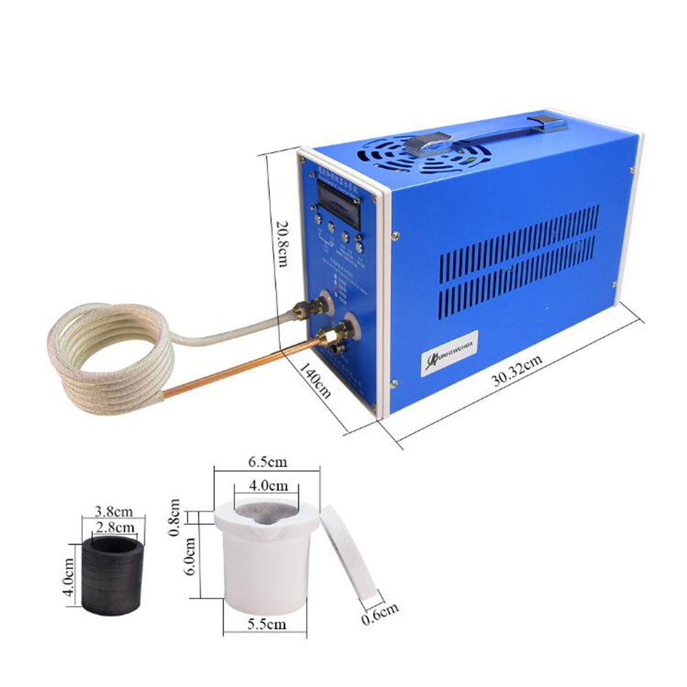 3000W High Frequency Welding Metal Quenching Equipment ZVS Induction Heater Induction Heating Machine Metal Smelting Furnace