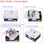 96W Mini Precision Table Saws Multifunctional Wood Working Bench 5000 RPM Lathe Electric Polisher Grinder