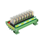 2/4/8 Channel DC 12V/24V Relay Module Input Single-Chip PLC Signal Isolation Amplifier Board