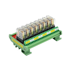 2/4/8 Channel DC 12V/24V Relay Module Input Single-Chip PLC Signal Isolation Amplifier Board