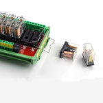 2/4/8 Channel DC 12V/24V Relay Module Input Single-Chip PLC Signal Isolation Amplifier Board