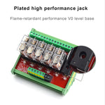 2/4/8 Channel DC 12V/24V Relay Module Input Single-Chip PLC Signal Isolation Amplifier Board