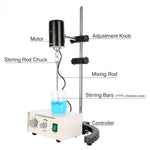 100W Electric Overhead Stirrer Digital Auto Stirrer with Time Setting & Speed Height Adjusting for Home Lab Homebrew Kitchen