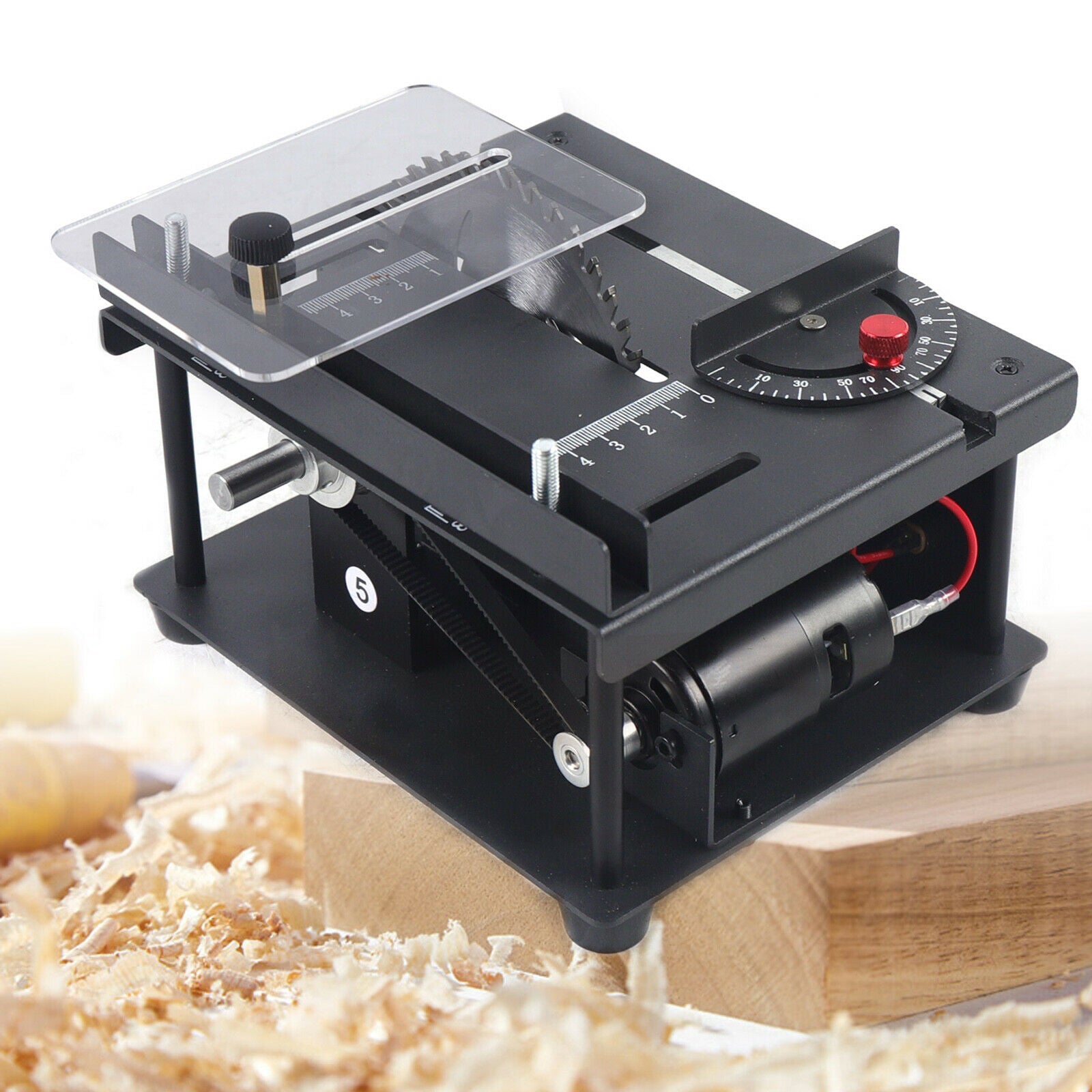 Mini Table Saw Multifunctional Model Cutting Machine Woodworking DIY Hobby