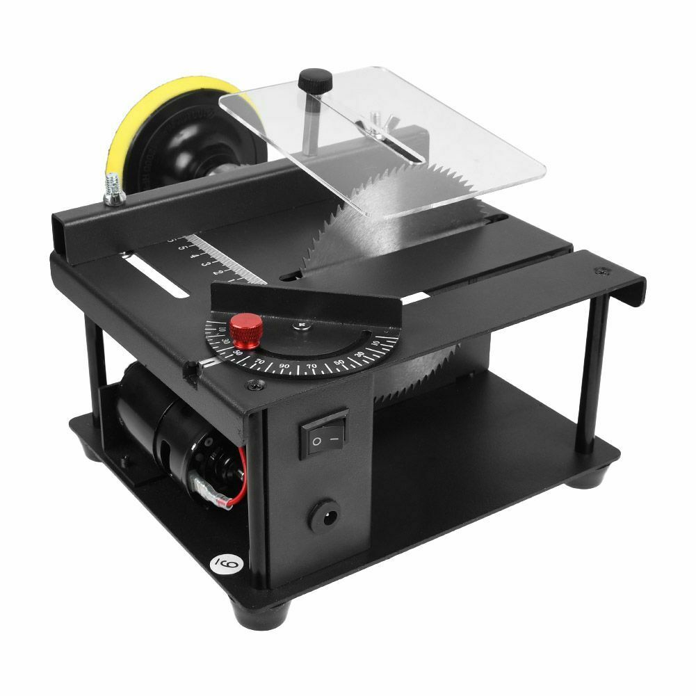 Mini Table Saw Multifunctional Model Cutting Machine Woodworking DIY Hobby