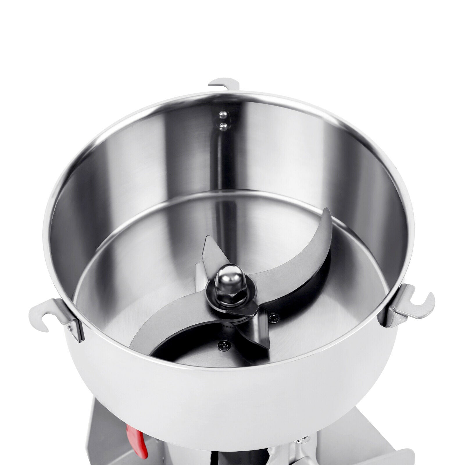 4000W Grain Grinder Spice Pill Crusher Stainless Steel with High Efficiency Overload Protection for Grains Nut Medicinal Materials Spice
