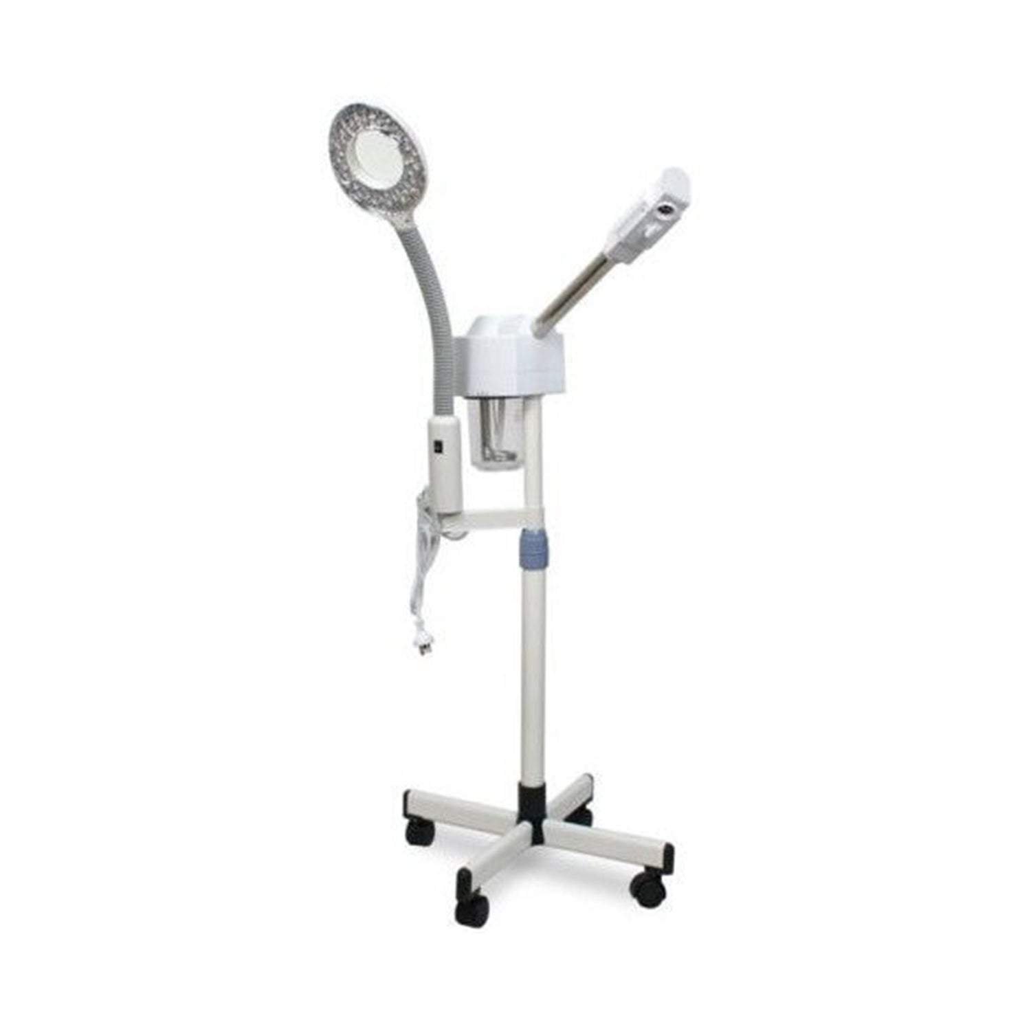 2 In 1 Facial Steamer with 5 Magnifying Glass Nano Ionic Ozone Steaming face Instrument Water Replenishment Equipment