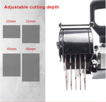 5800W Wall Line Cutter Grooving Cutting Machine Adjustable Water and Electricity Installation Tool Dust Reduction